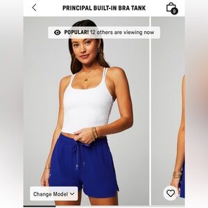 Fabletics principal built in bra tank
